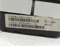 2011-2014 Dodge Avenger Instrument Cluster Speedometer Gauges P/N:P56046511AH Fits Fits 2011 2012 2013 2014 OEM Used Auto Pa