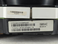 2011-2014 Dodge Avenger Instrument Cluster Speedometer Gauges P/N:P56046908AE Fits Fits 2011 2012 2013 2014 OEM Used Auto Pa