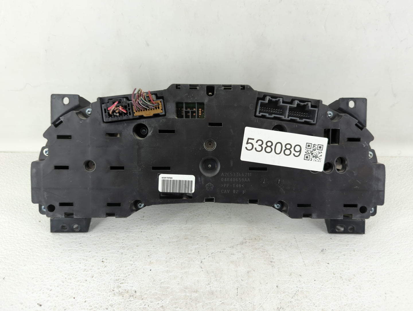 2011-2014 Dodge Avenger Instrument Cluster Speedometer Gauges P/N:P56046908AE Fits Fits 2011 2012 2013 2014 OEM Used Auto Pa