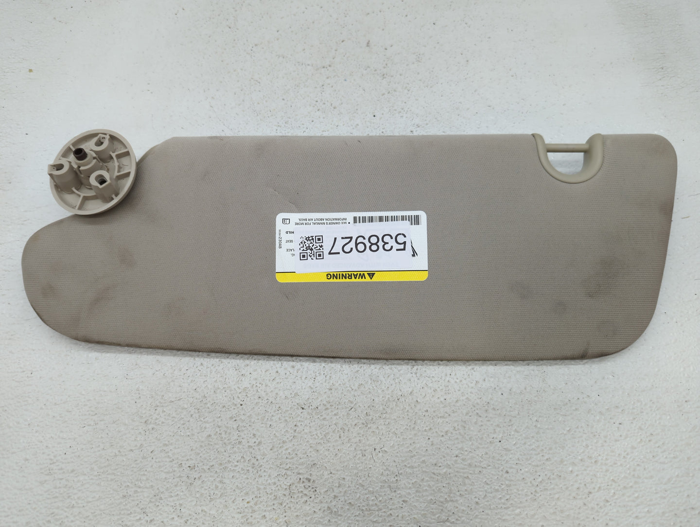 2011-2014 Dodge Avenger Sun Visor Shade Replacement Passenger Right Mirror Fits Fits 2011 2012 2013 2014 OEM Used Auto Parts