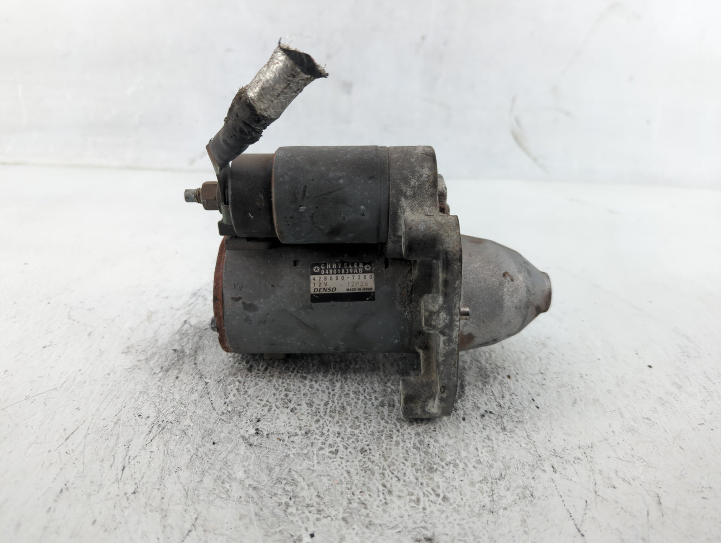 2011-2014 Dodge Avenger Car Starter Motor Solenoid OEM P/N:428000-7200 04801839AB Fits Fits 2011 2012 2013 2014 OEM Used Aut