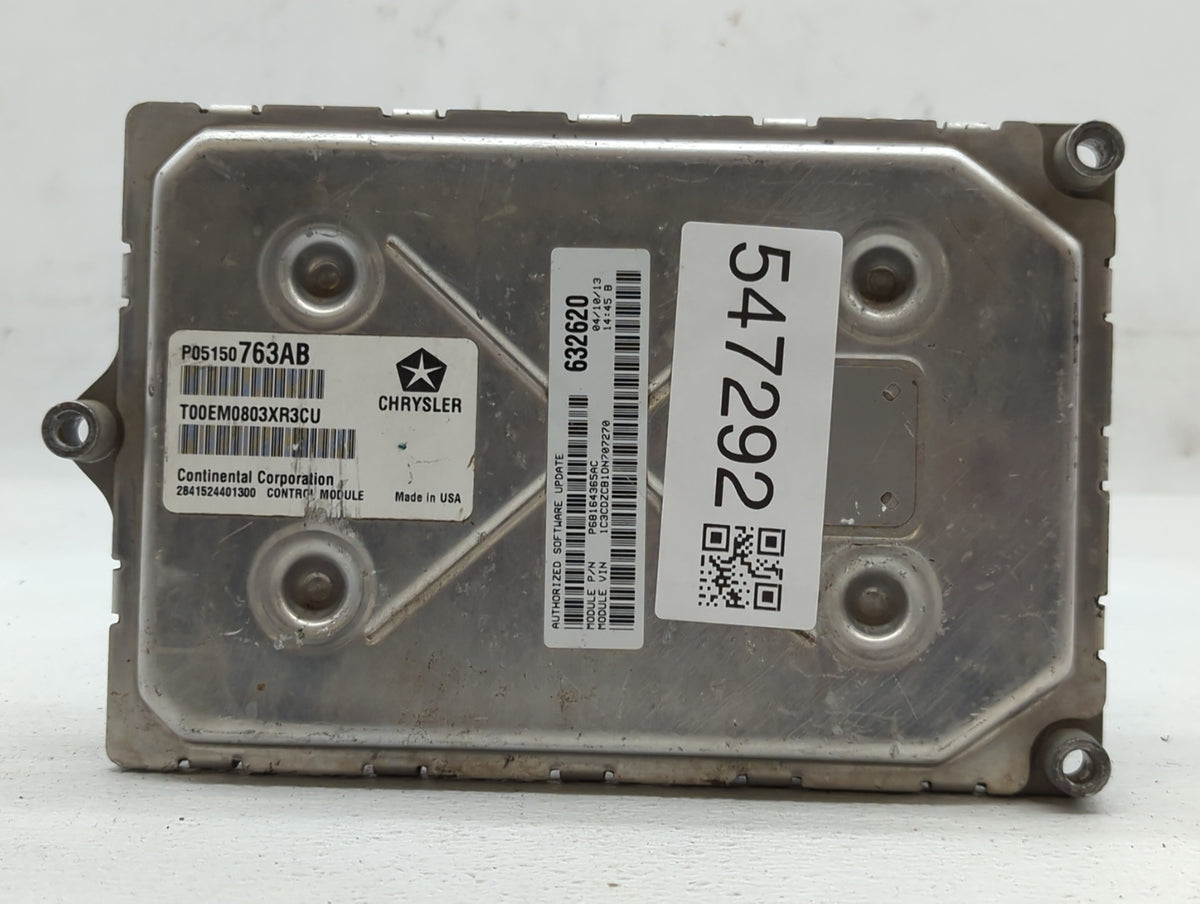 2013 Dodge Avenger PCM Engine Control Computer ECU ECM PCU OEM P/N:P05150763AB P68164361AC, P05150761AB, P68164361AB OEM Use