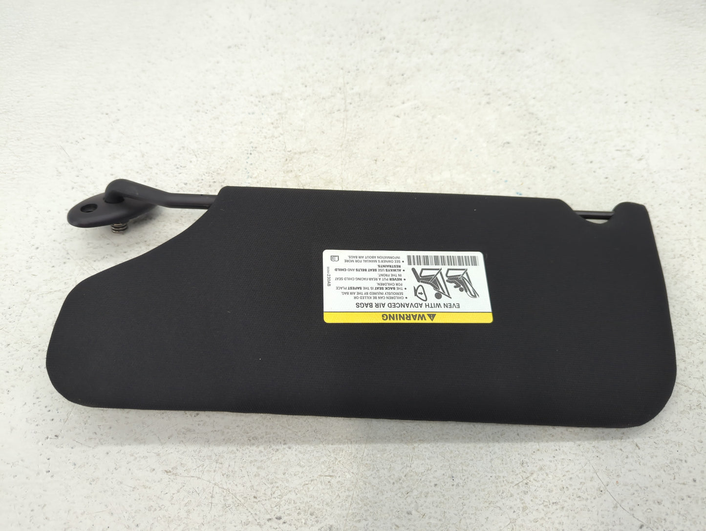 2011-2014 Dodge Avenger Sun Visor Shade Replacement Passenger Right Mirror Fits Fits 2011 2012 2013 2014 OEM Used Auto Parts