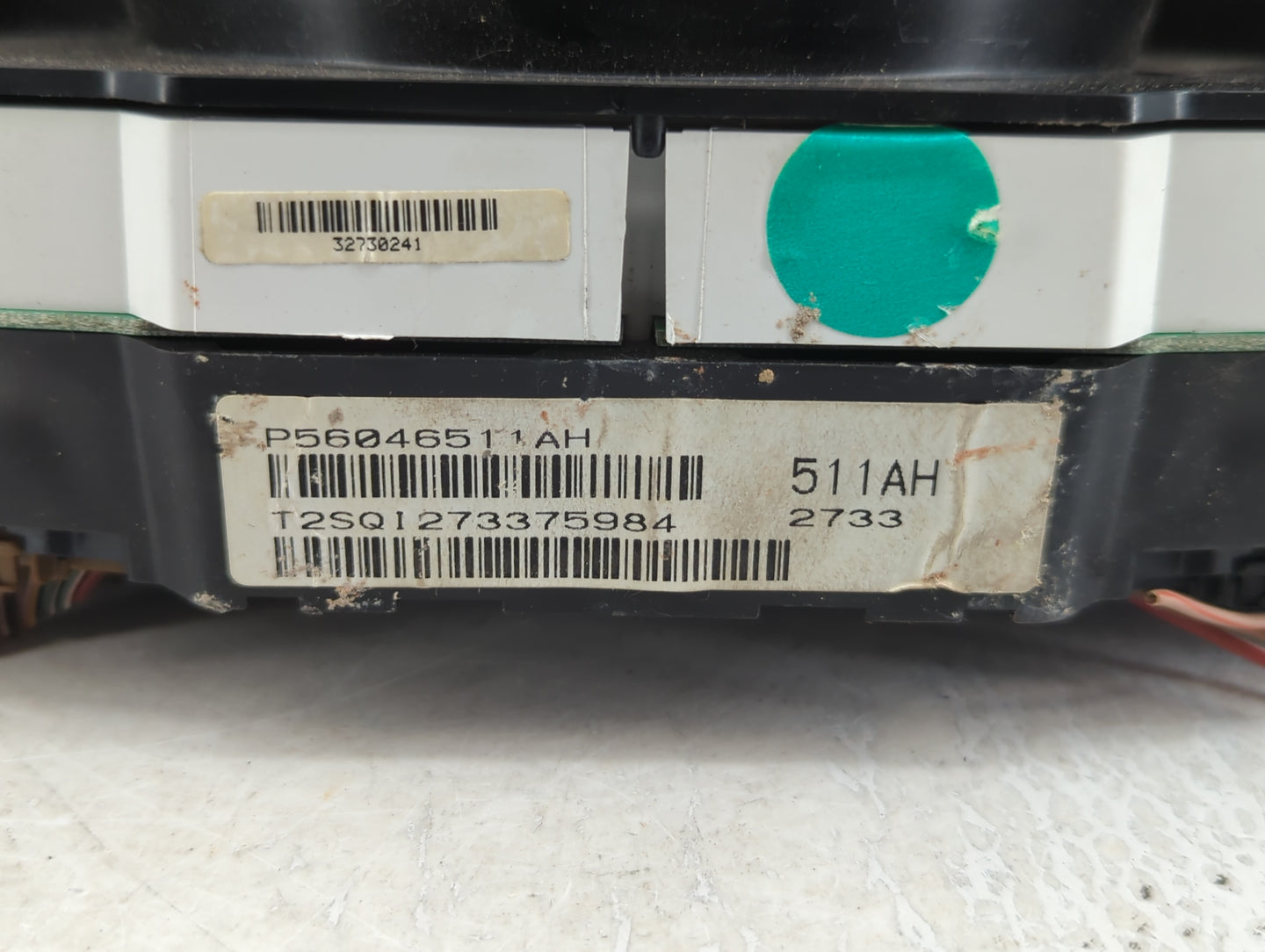 2011-2014 Dodge Avenger Instrument Cluster Speedometer Gauges P/N:P56046511AH Fits Fits 2011 2012 2013 2014 OEM Used Auto Pa
