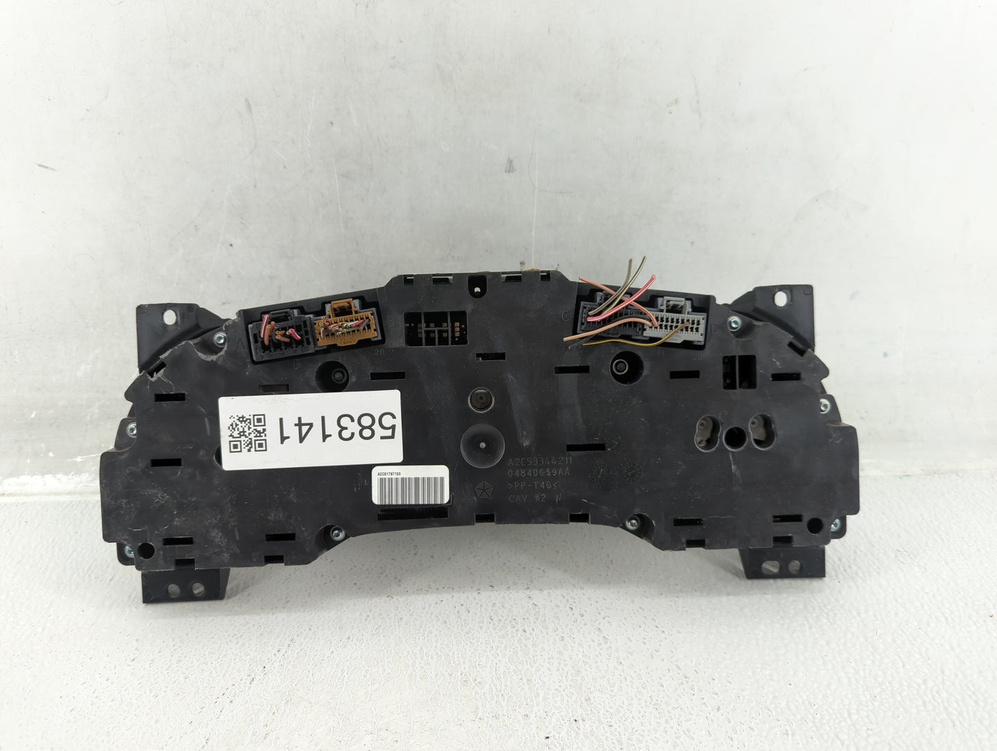 2011-2014 Dodge Avenger Instrument Cluster Speedometer Gauges P/N:P56046511AH Fits Fits 2011 2012 2013 2014 OEM Used Auto Pa