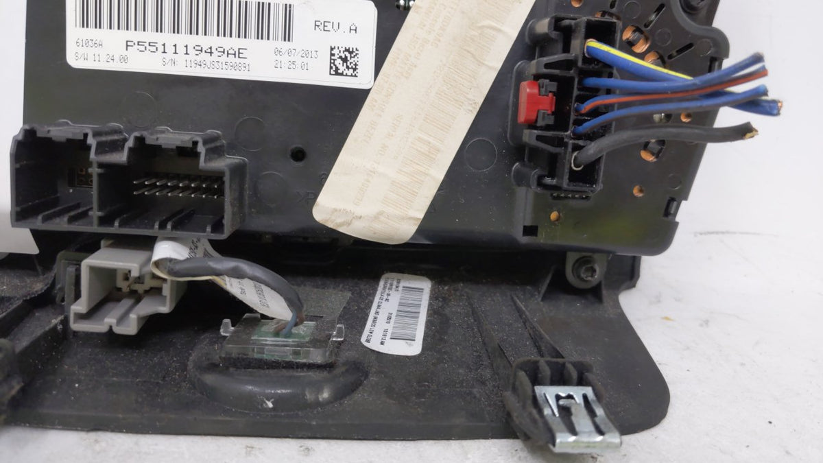 2011-2014 Dodge Avenger Climate Control Module Temperature AC/Heater Replacement P/N:P55111949AA P55111949AF Fits OEM Used A