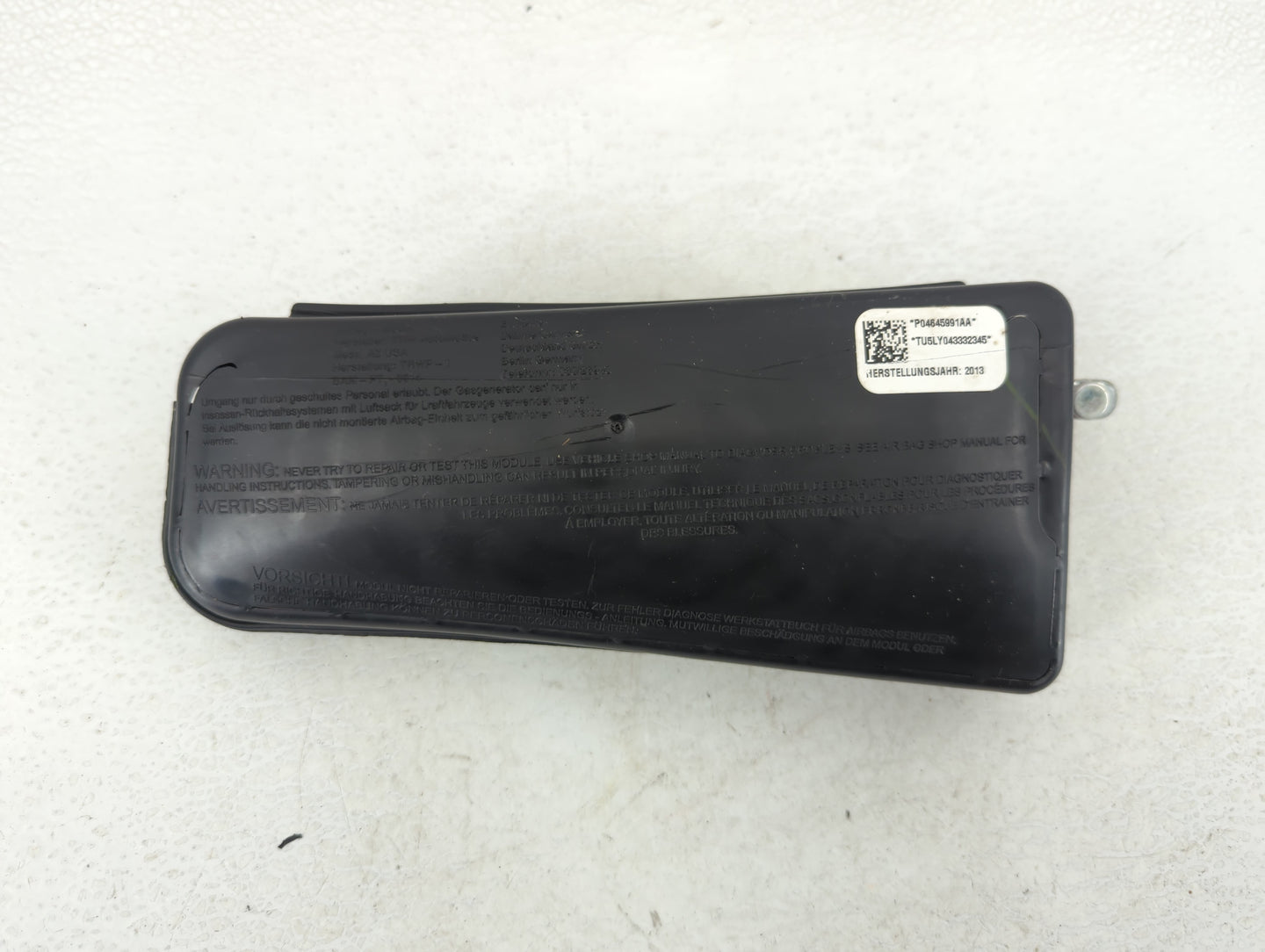 2011-2014 Dodge Avenger Air Bag Driver Left Steering Wheel Mounted P/N:P04645991AA Fits Fits 2011 2012 2013 2014 OEM Used Au