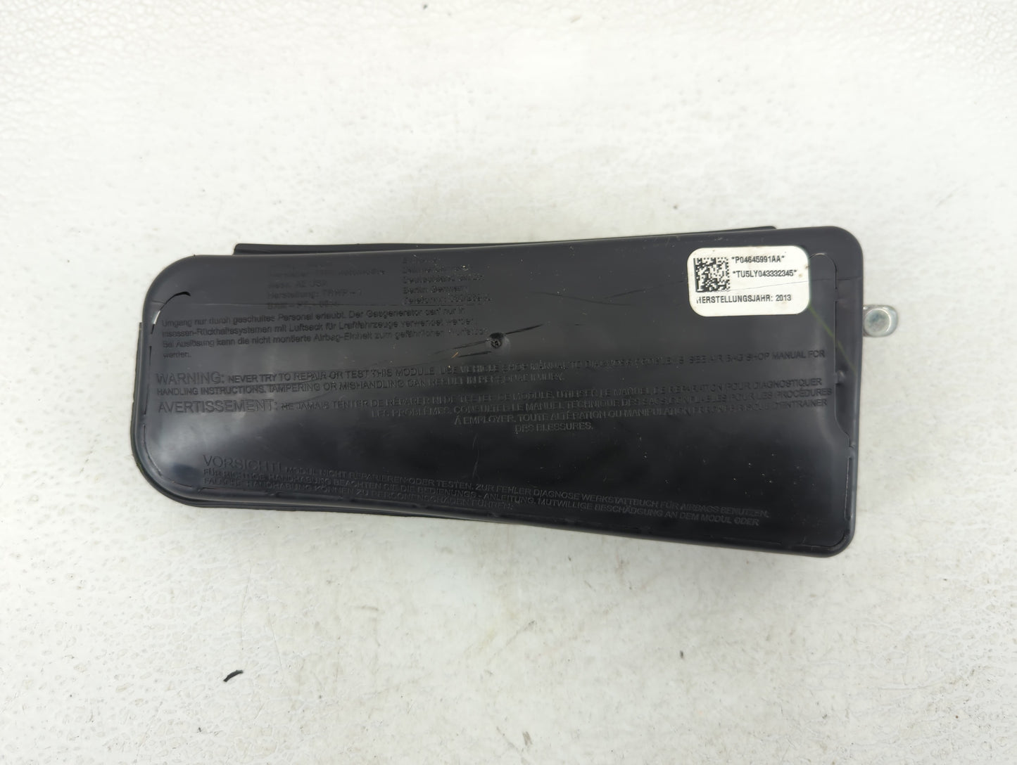 2011-2014 Dodge Avenger Air Bag Driver Left Steering Wheel Mounted P/N:P04645991AA Fits Fits 2011 2012 2013 2014 OEM Used Au