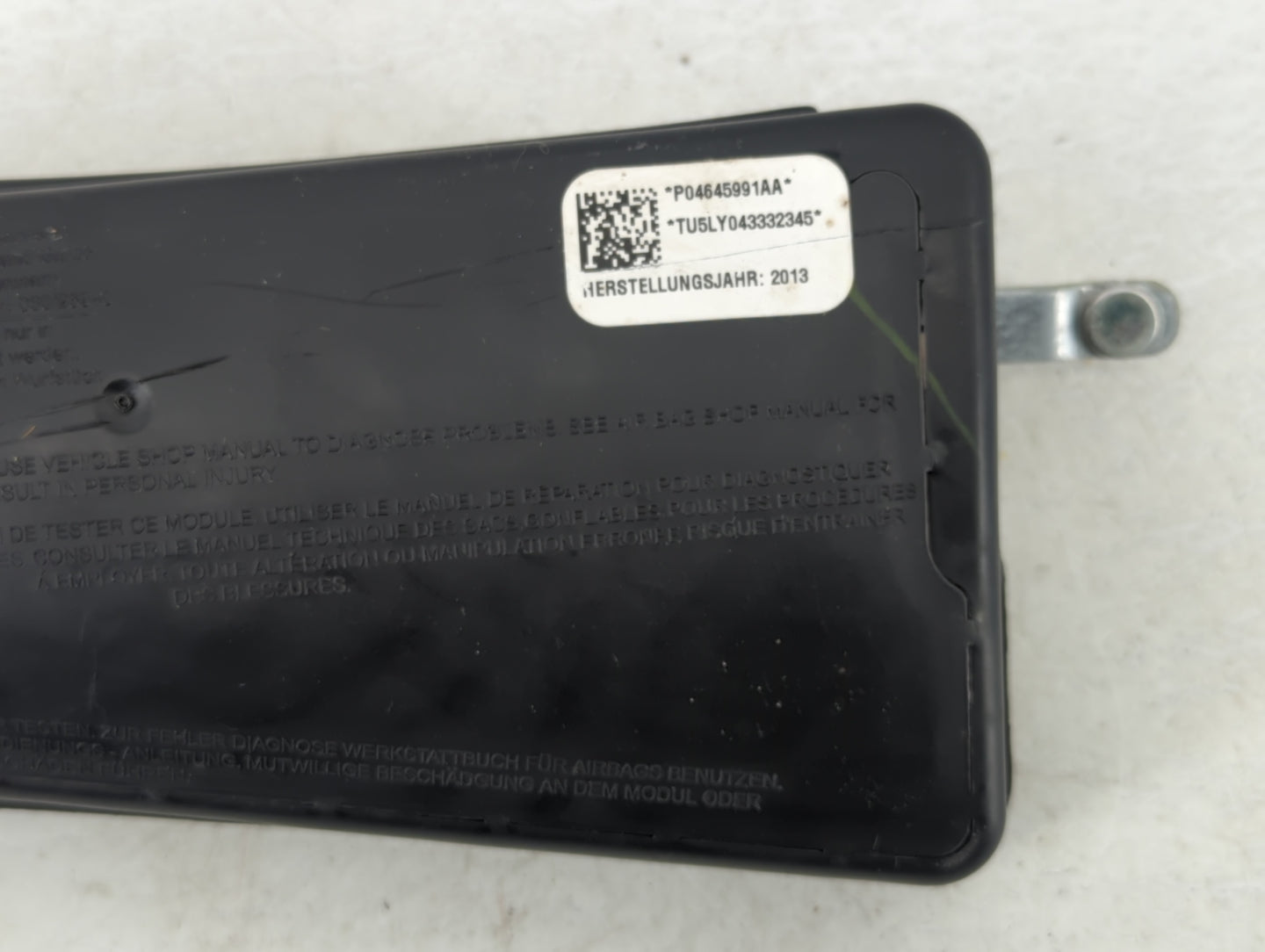 2011-2014 Dodge Avenger Air Bag Driver Left Steering Wheel Mounted P/N:P04645991AA Fits Fits 2011 2012 2013 2014 OEM Used Au