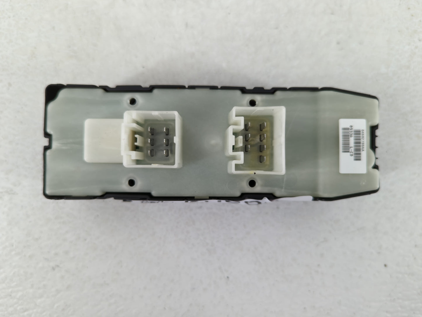 2008-2014 Dodge Avenger Master Power Window Switch Replacement Driver Side Left P/N:0933A 04602780AA Fits OEM Used Auto Part