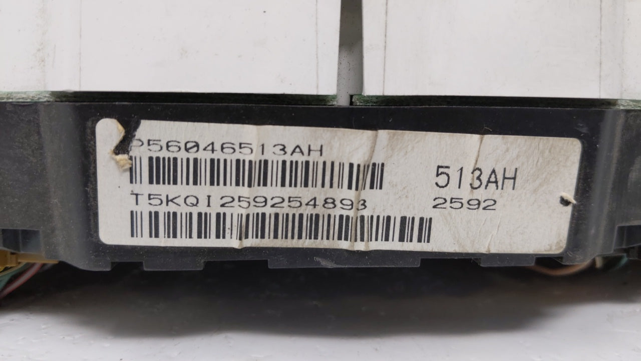 2011-2014 Dodge Avenger Instrument Cluster Speedometer Gauges P/N:A2C81797100 P56046513AH Fits Fits 2011 2012 2013 2014 OEM 