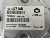 2013 Dodge Avenger PCM Engine Control Computer ECU ECM PCU OEM P/N:P68164361AB P05150761AB OEM Used Auto Parts - Oemusedauto