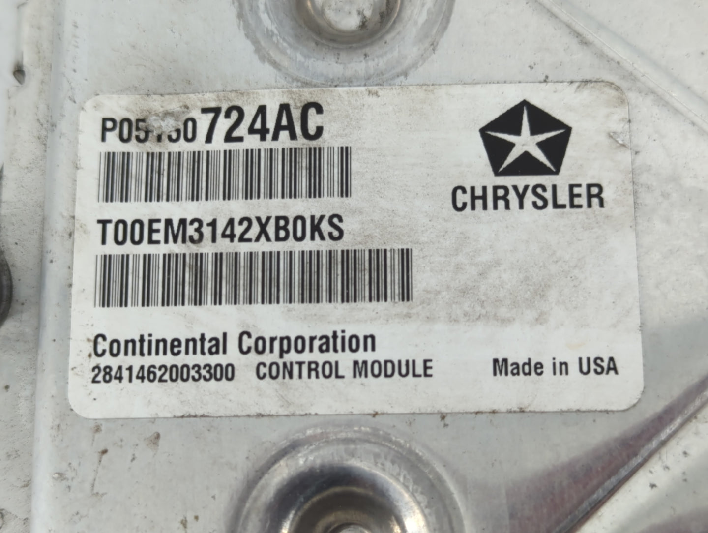 2013 Dodge Avenger PCM Engine Control Computer ECU ECM PCU OEM Fits OEM Used Auto Parts - Oemusedautoparts1.com