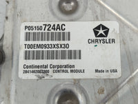 2013 Dodge Avenger PCM Engine Control Computer ECU ECM PCU OEM P/N:P05150724AC OEM Used Auto Parts - Oemusedautoparts1.com