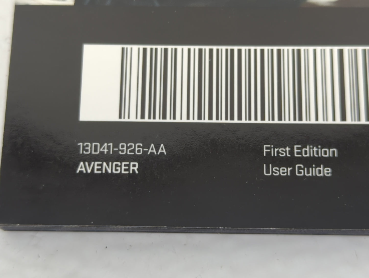 2013 Dodge Avenger Owners Manual Book Guide P/N:13041-926-AA OEM Used Auto Parts - Oemusedautoparts1.com