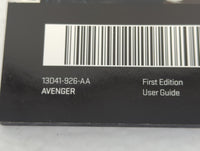 2013 Dodge Avenger Owners Manual Book Guide P/N:13041-926-AA OEM Used Auto Parts - Oemusedautoparts1.com