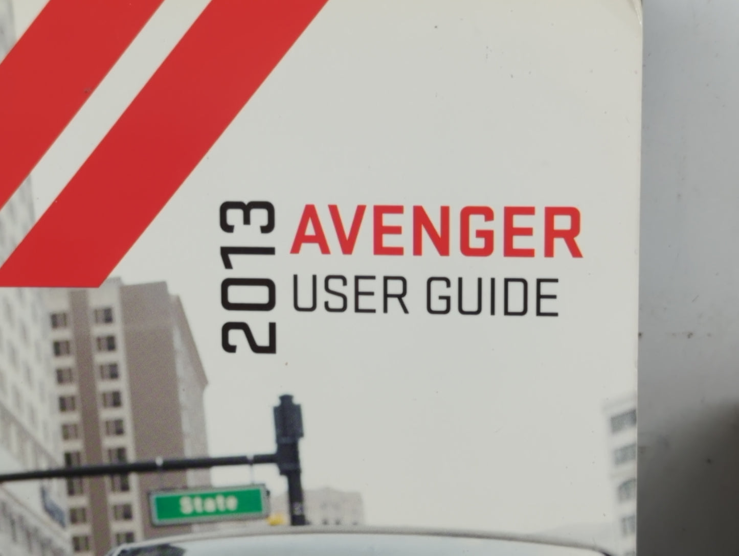 2013 Dodge Avenger Owners Manual Book Guide P/N:13041-926-AA OEM Used Auto Parts - Oemusedautoparts1.com