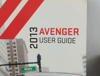 2013 Dodge Avenger Owners Manual Book Guide P/N:13041-926-AA OEM Used Auto Parts - Oemusedautoparts1.com
