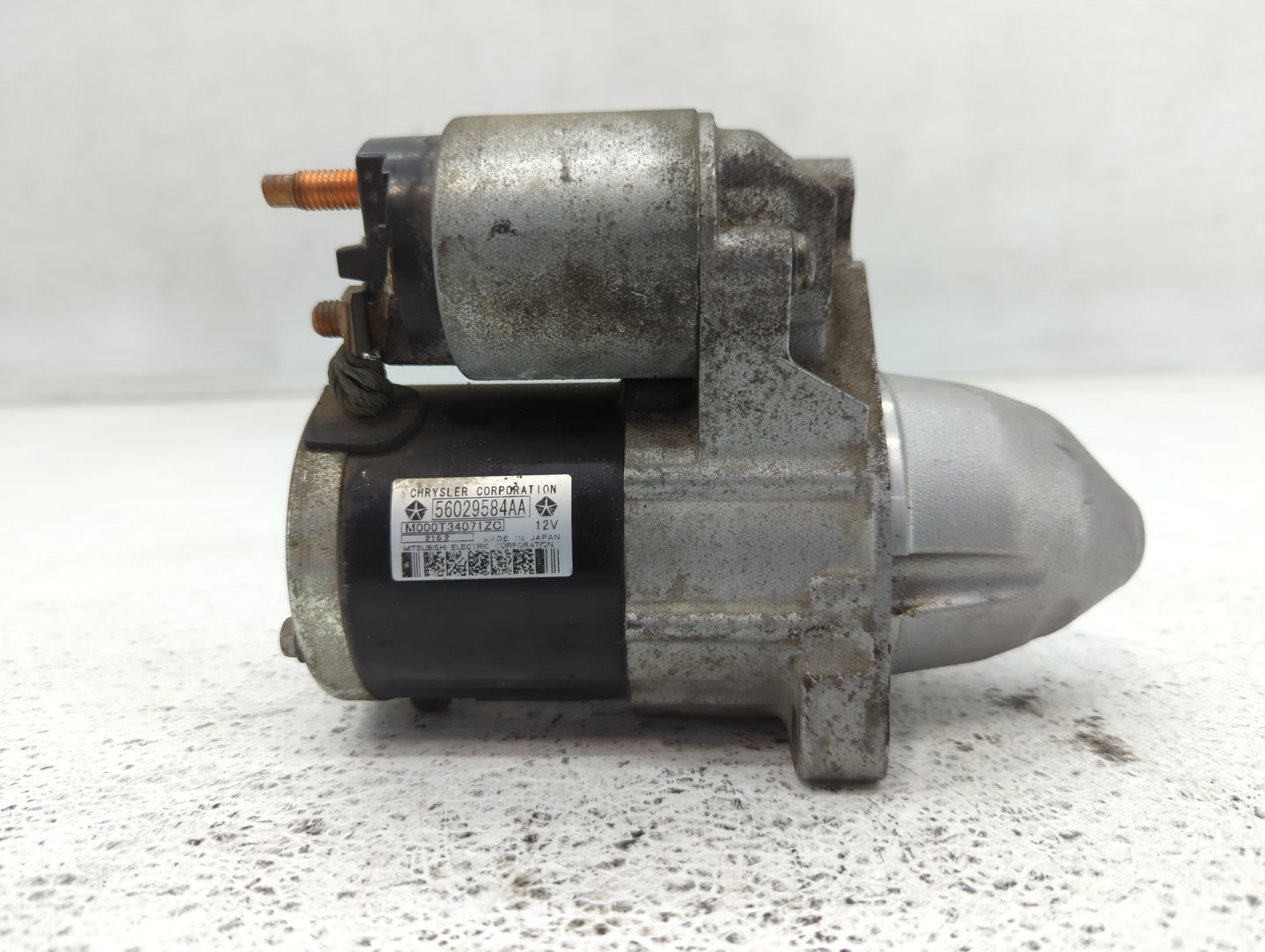 2013 Dodge Avenger Car Starter Motor Solenoid OEM P/N:M000T34071ZC 56029584AA Fits OEM Used Auto Parts - Oemusedautoparts1.c