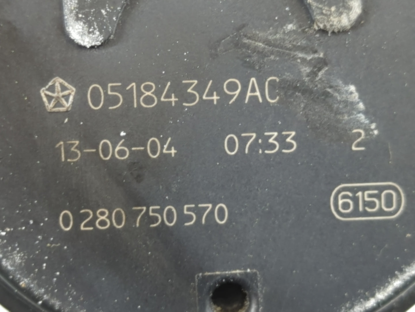 2011-2014 Dodge Avenger Throttle Body P/N:0 280 750 570 05184349AC Fits OEM Used Auto Parts - Oemusedautoparts1.com