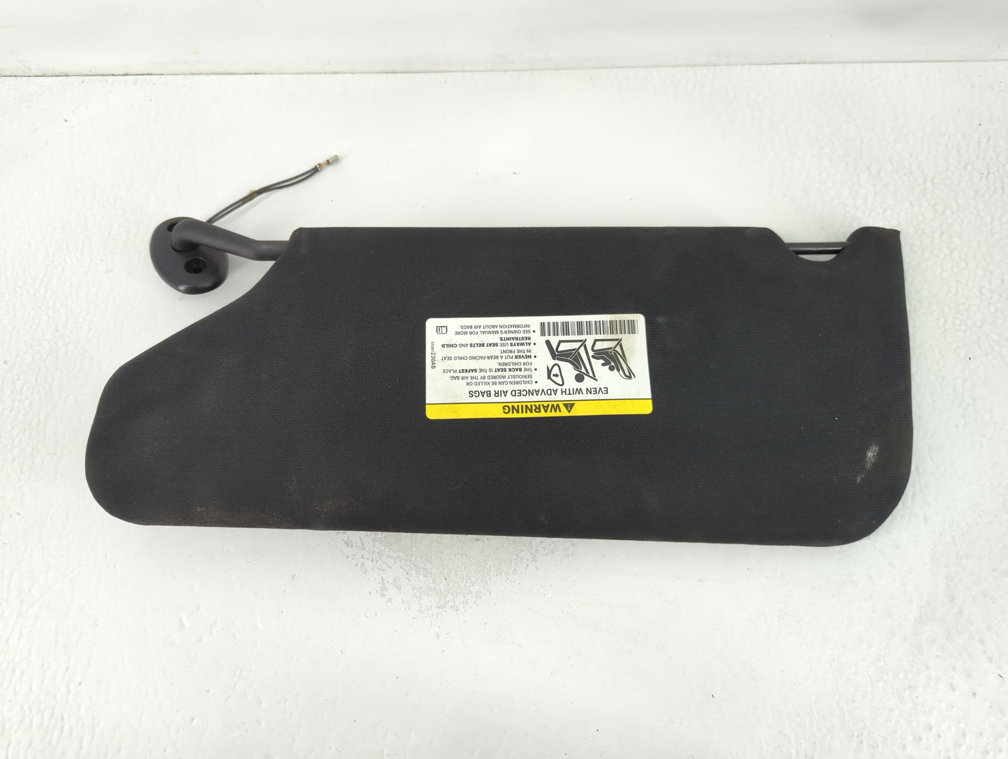 2011-2014 Dodge Avenger Sun Visor Shade Replacement Driver Left Mirror Fits Fits 2011 2012 2013 2014 OEM Used Auto Parts - O