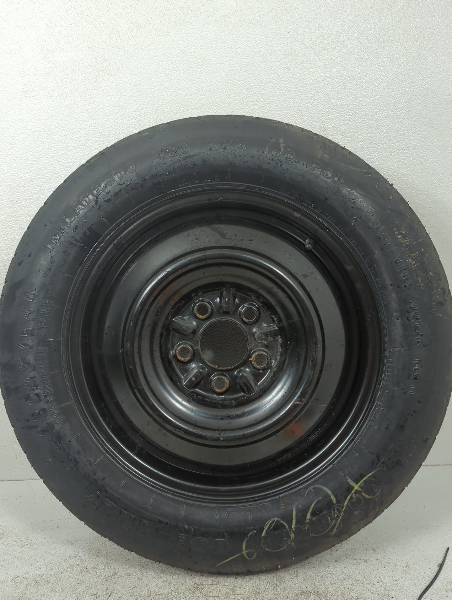 2008-2014 Dodge Avenger Spare Donut Tire Wheel Rim Oem 848610 - Oemusedautoparts1.com