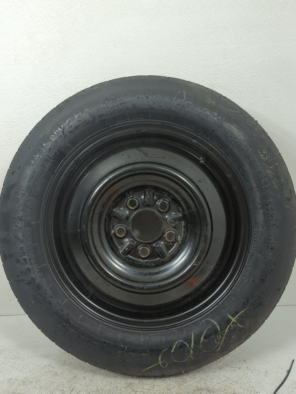 2008-2014 Dodge Avenger Spare Donut Tire Wheel Rim Oem 848610 - Oemusedautoparts1.com