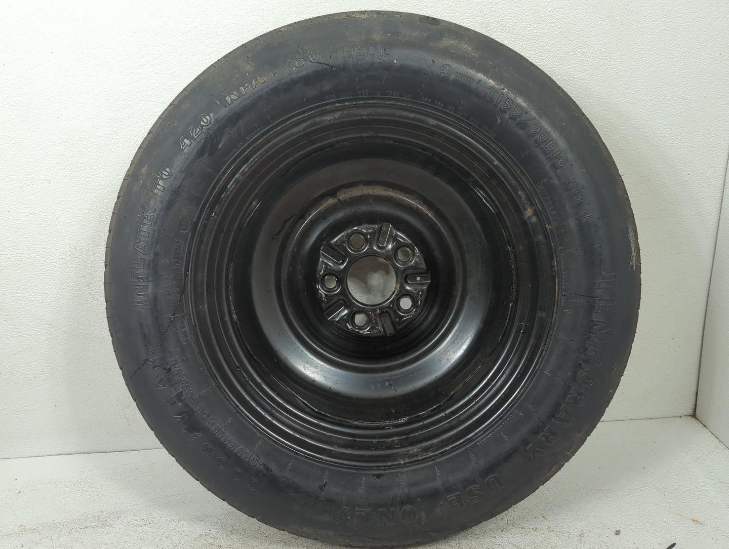 2008-2014 Dodge Avenger Spare Donut Tire Wheel Rim Oem 848610 - Oemusedautoparts1.com