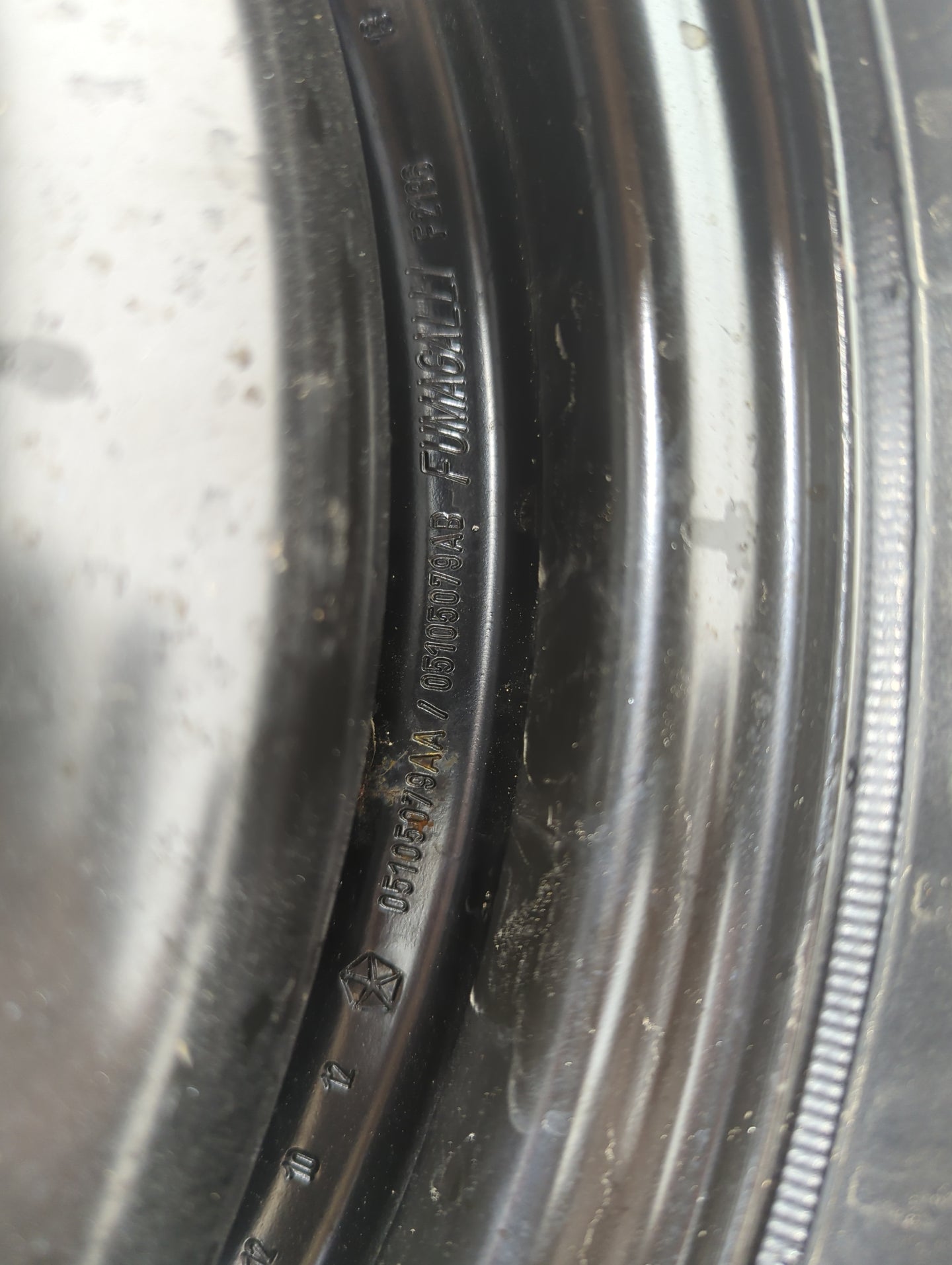 2008-2014 Dodge Avenger Spare Donut Tire Wheel Rim Oem 848610 - Oemusedautoparts1.com