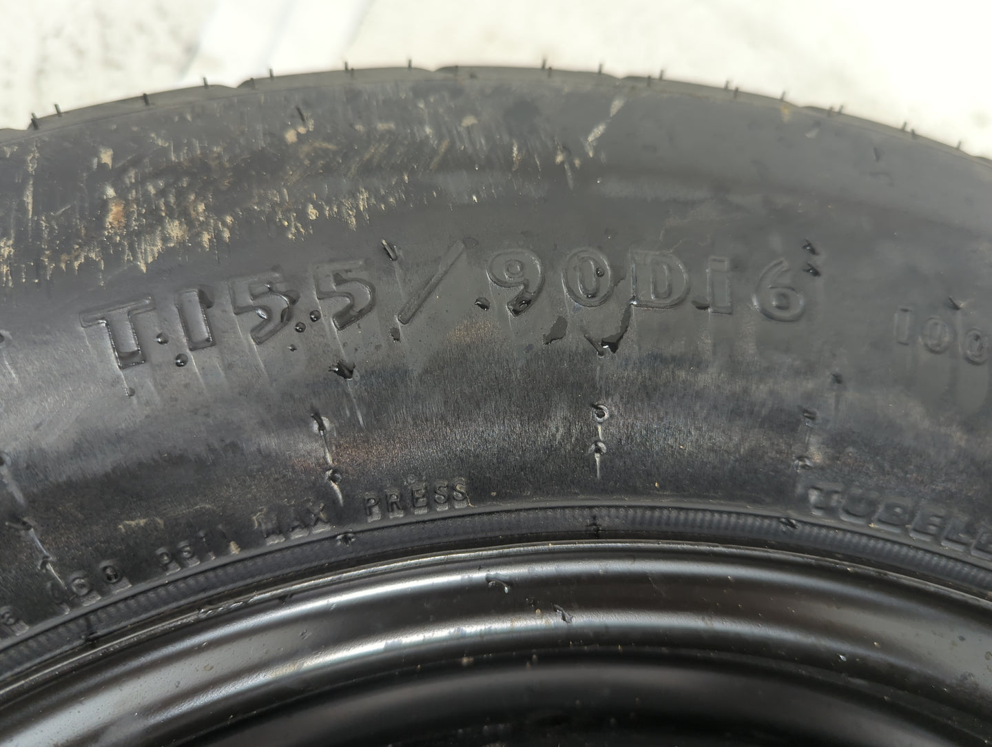 2008-2014 Dodge Avenger Spare Donut Tire Wheel Rim Oem 848610 - Oemusedautoparts1.com