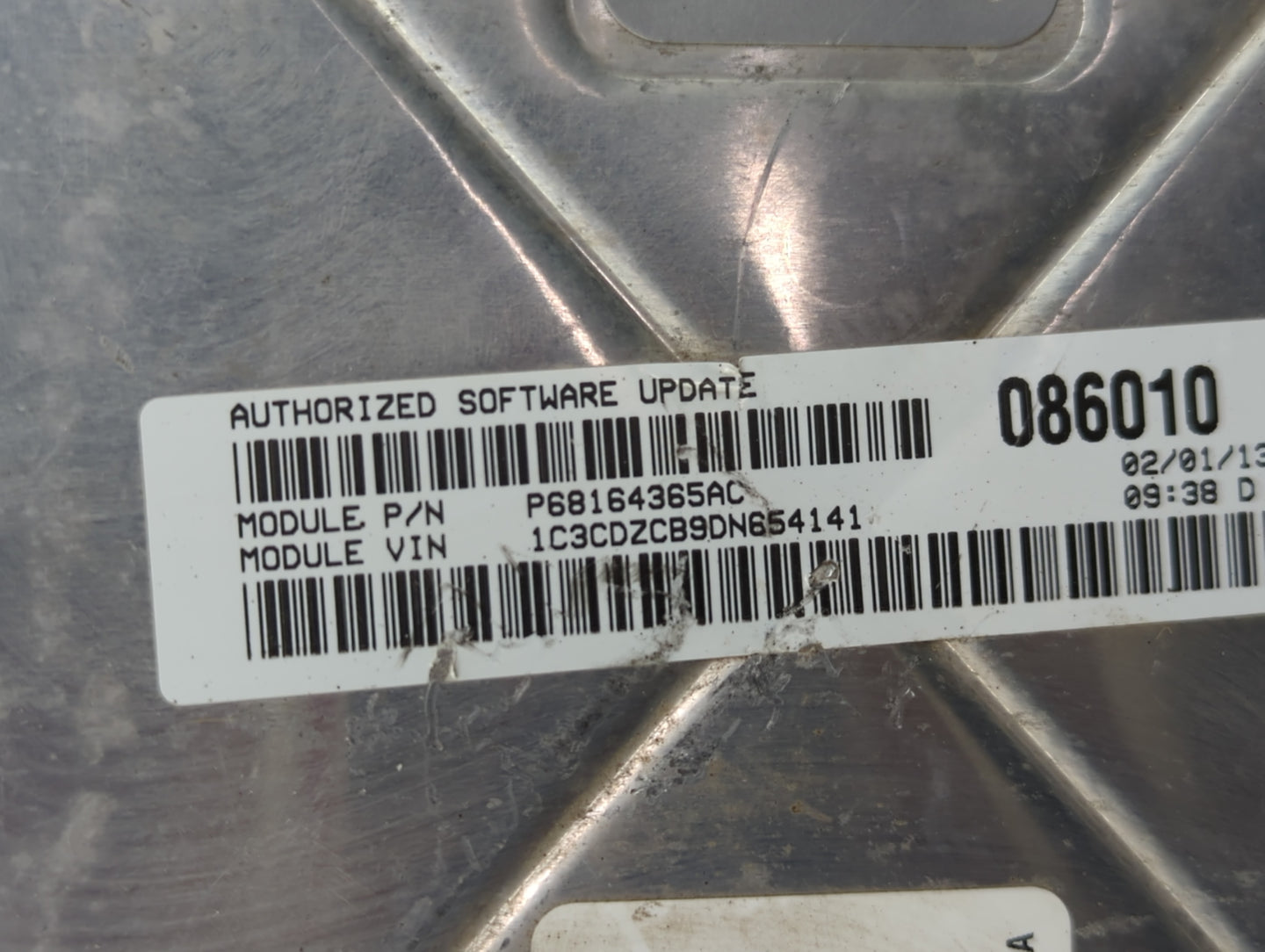 2013 Dodge Avenger PCM Engine Control Computer ECU ECM PCU OEM Fits OEM Used Auto Parts - Oemusedautoparts1.com