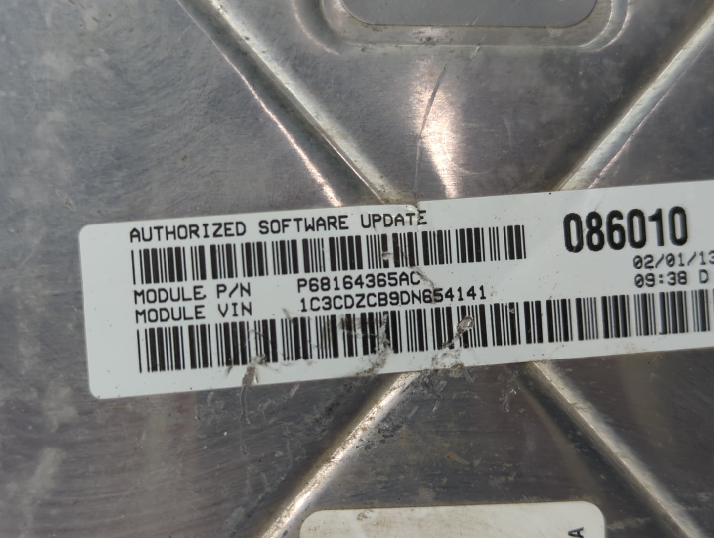 2013 Dodge Avenger PCM Engine Control Computer ECU ECM PCU OEM Fits OEM Used Auto Parts - Oemusedautoparts1.com