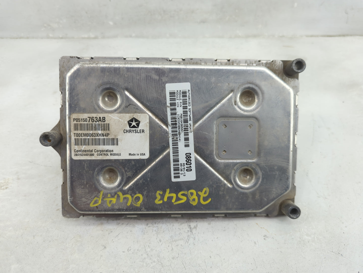 2013 Dodge Avenger PCM Engine Control Computer ECU ECM PCU OEM Fits OEM Used Auto Parts - Oemusedautoparts1.com