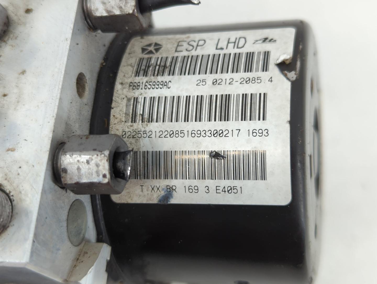 2011-2014 Dodge Avenger ABS Pump Control Module Replacement P/N:P68165999AC Fits Fits 2010 2011 2012 2013 2014 OEM Used Auto