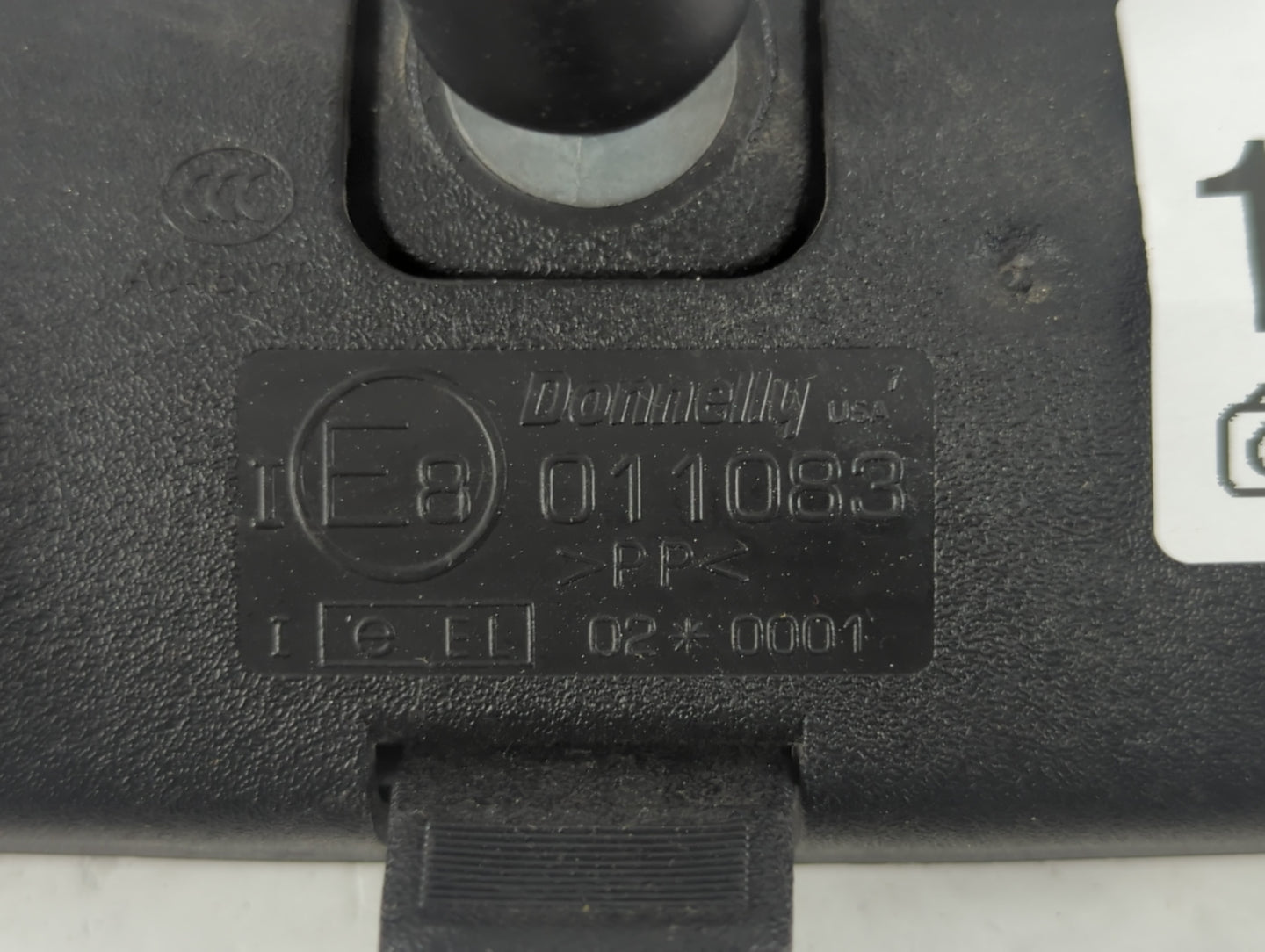 2013 Dodge Caravan Interior Rear View Mirror Replacement OEM P/N:E8011083 Fits OEM Used Auto Parts - Oemusedautoparts1.com