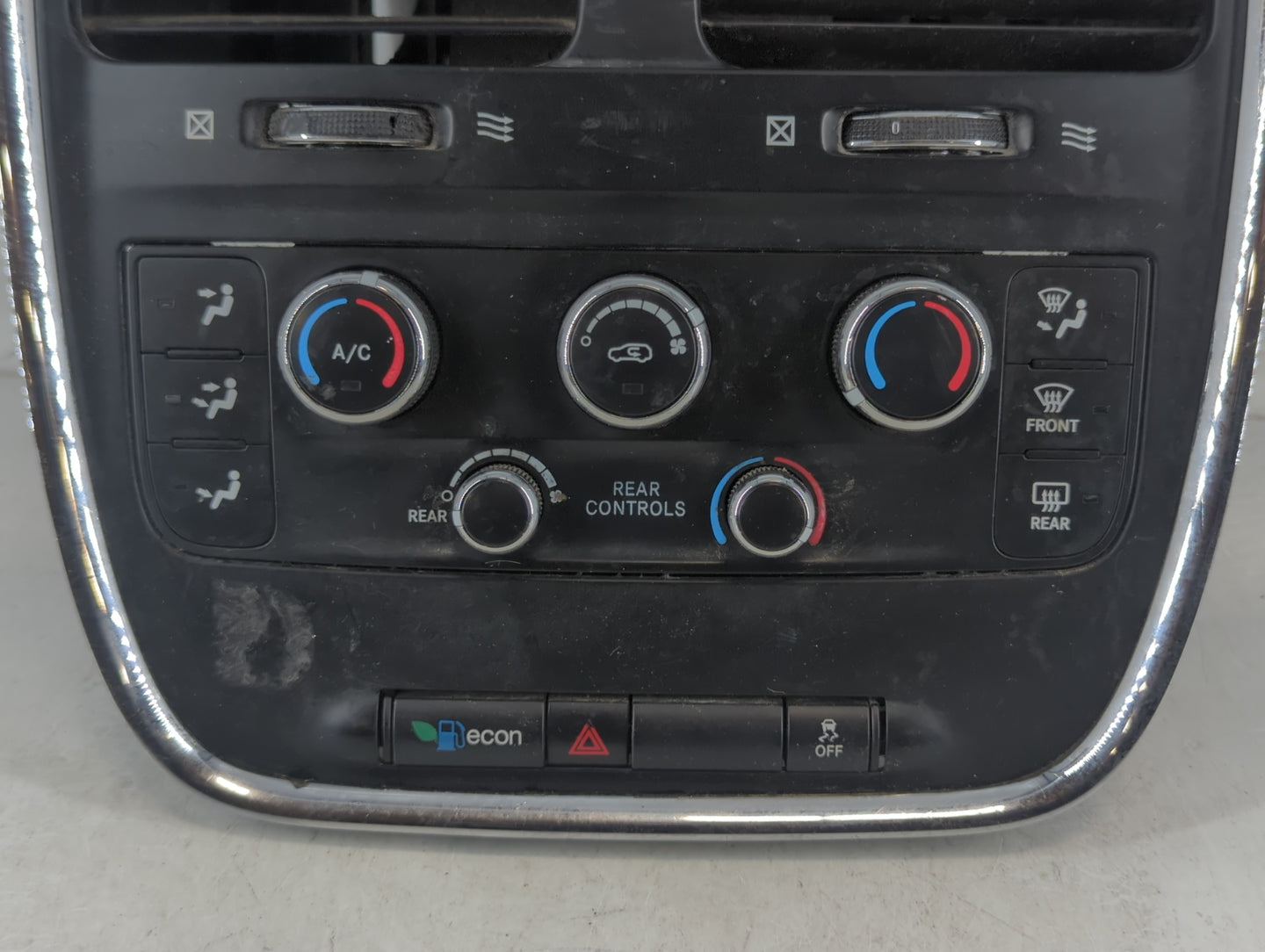 2013 Dodge Caravan Climate Control Module Temperature AC/Heater Replacement P/N:P55111240AF Fits OEM Used Auto Parts - Oemus