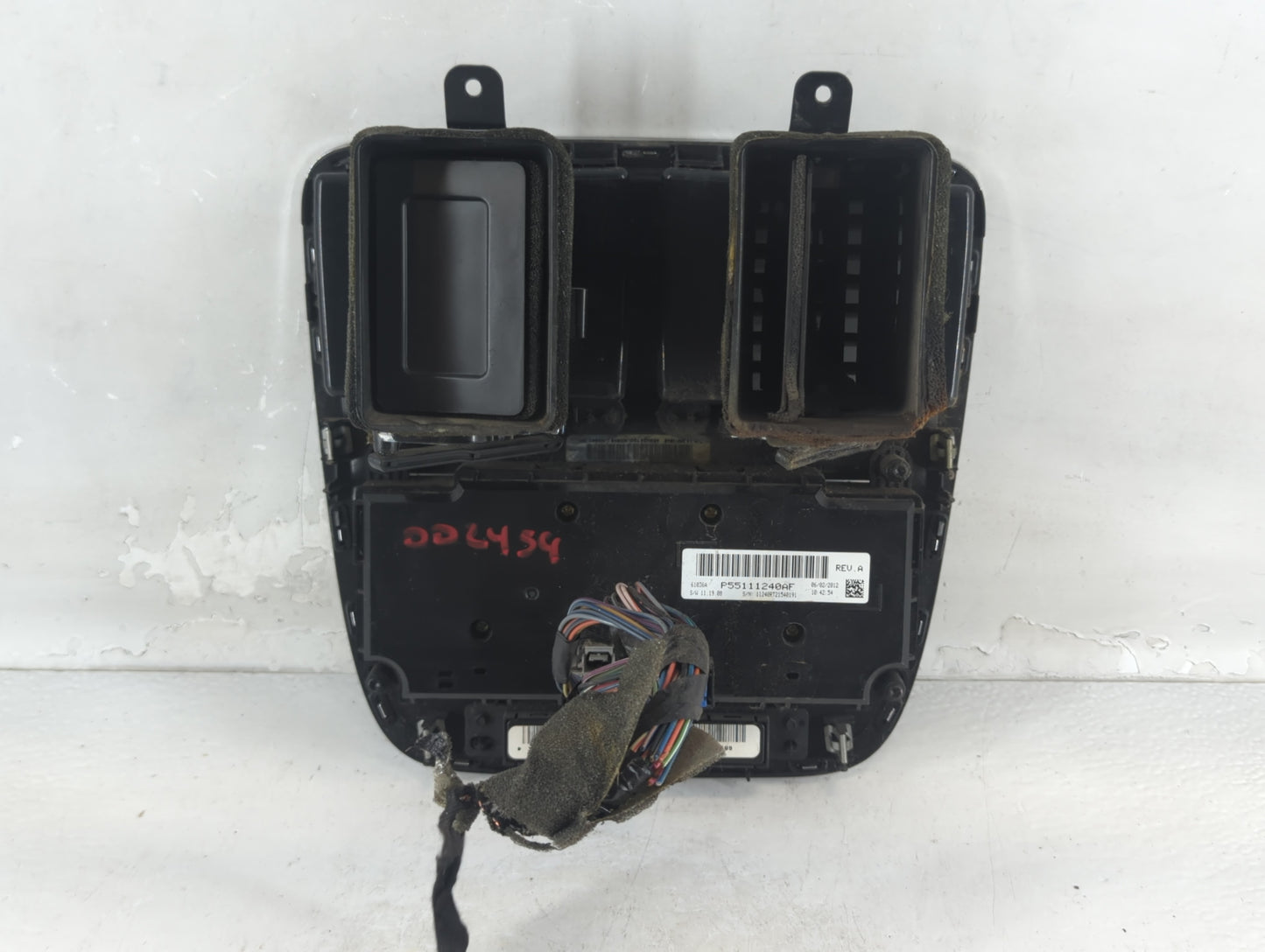 2013 Dodge Caravan Climate Control Module Temperature AC/Heater Replacement P/N:P55111240AF Fits OEM Used Auto Parts - Oemus