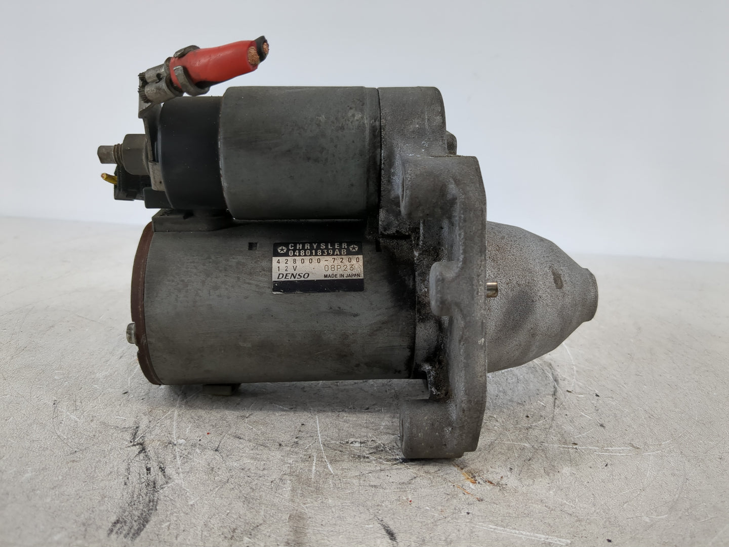 2013 Dodge Caravan Car Starter Motor Solenoid OEM P/N:428000-7200 048018839AB Fits OEM Used Auto Parts - Oemusedautoparts1.c