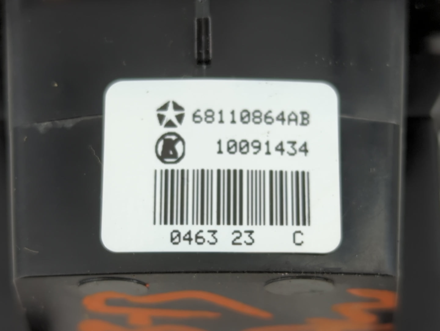 2013 Dodge Caravan Master Power Window Switch Replacement Driver Side Left P/N:10091434 68110864AB Fits Fits 2012 2014 2015 