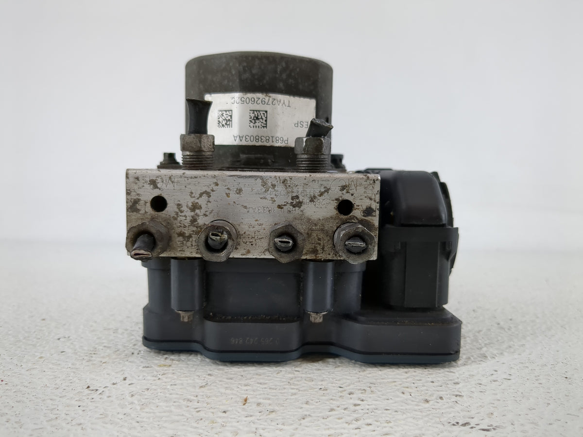 2013 Dodge Caravan Anti-Lock Brake ABS Pump Module Actuator OEM P/N:P68183803AA Fits OEM Used Auto Parts - Oemusedautoparts1