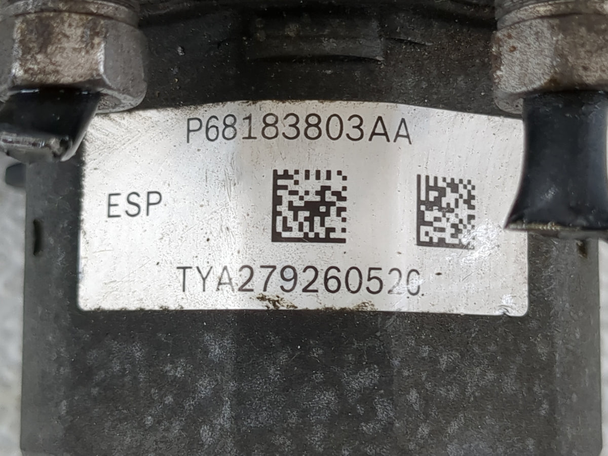 2013 Dodge Caravan Anti-Lock Brake ABS Pump Module Actuator OEM P/N:P68183803AA Fits OEM Used Auto Parts - Oemusedautoparts1