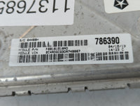 2013 Dodge Caravan PCM Engine Control Computer ECU ECM PCU OEM P/N:P68161510AD OEM Used Auto Parts - Oemusedautoparts1.com