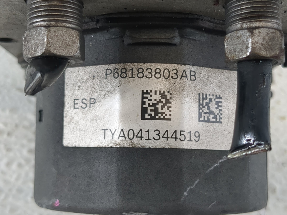 2013 Dodge Caravan Anti-Lock Brake ABS Pump Module Actuator OEM P/N:P68183803AB Fits OEM Used Auto Parts - Oemusedautoparts1