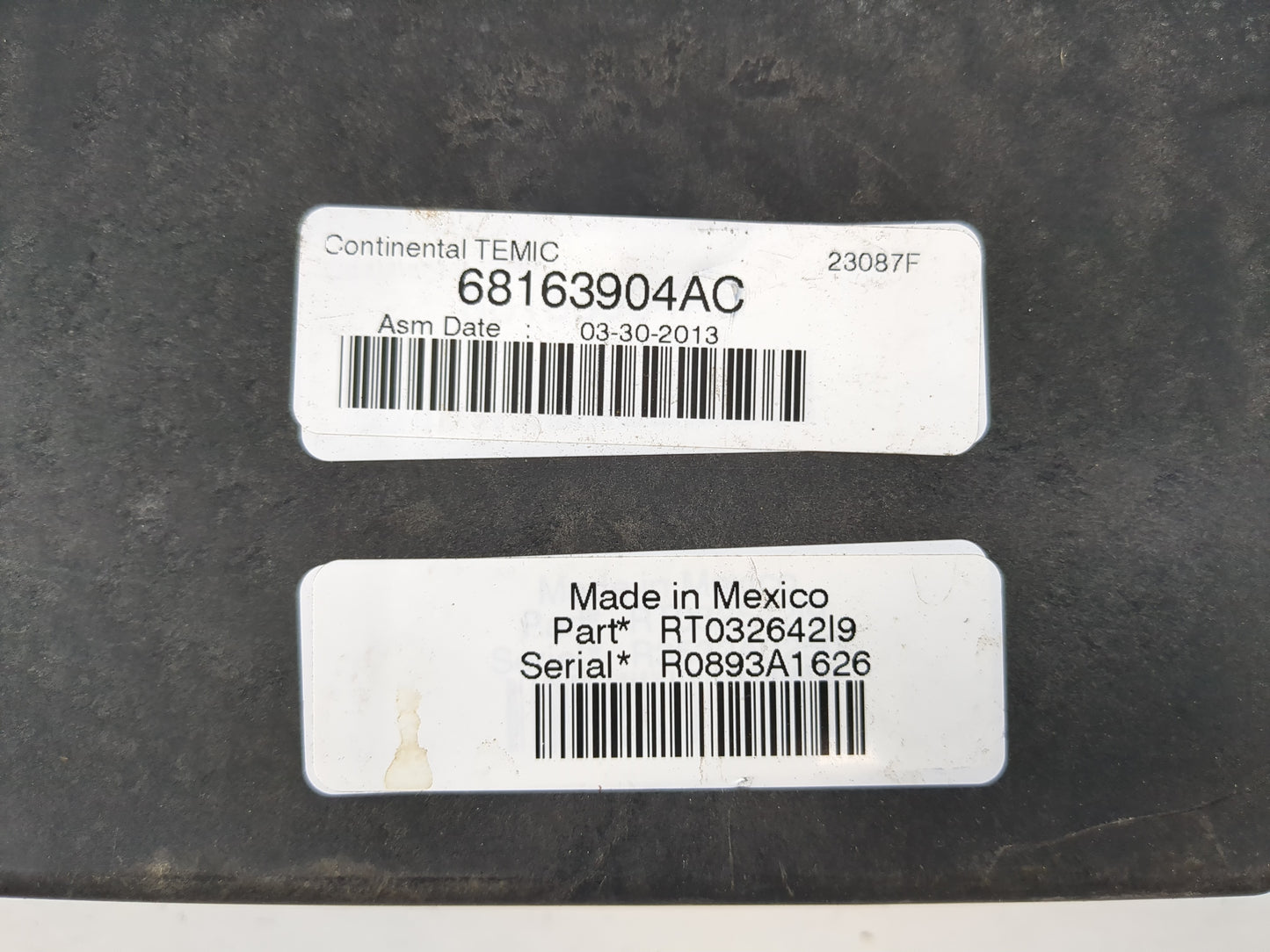 Dodge Caravan Fusebox Fuse Box Relay Module Tipm 68163904ac - Oemusedautoparts1.com