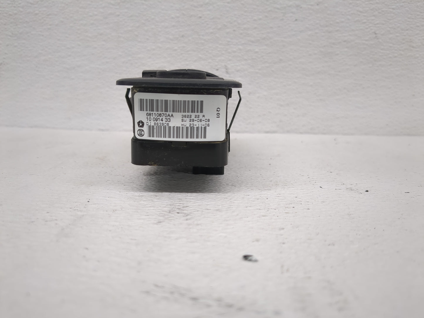2013 Dodge Caravan Master Power Window Switch Replacement Driver Side Left P/N:68110870AA Fits Fits 2012 2014 2015 2016 OEM 