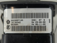 2013 Dodge Caravan Master Power Window Switch Replacement Driver Side Left P/N:68298871AA Fits OEM Used Auto Parts - Oemused