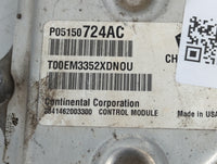 2013 Dodge Caravan PCM Engine Control Computer ECU ECM PCU OEM P/N:P05150724AC Fits OEM Used Auto Parts - Oemusedautoparts1.