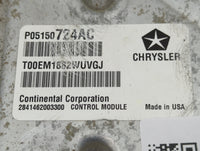 2013 Dodge Caravan PCM Engine Control Computer ECU ECM PCU OEM P/N:05150724AC Fits OEM Used Auto Parts - Oemusedautoparts1.c