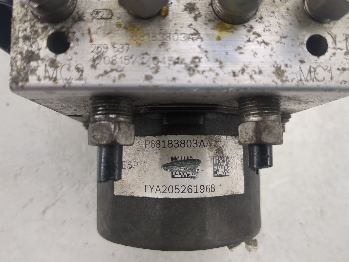 2013 Dodge Caravan ABS Pump Control Module Replacement P/N:P68183803AA Fits OEM Used Auto Parts - Oemusedautoparts1.com