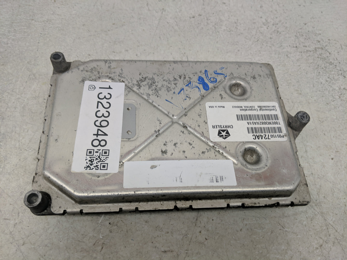 2013 Dodge Caravan PCM Engine Control Computer ECU ECM PCU OEM P/N:05150724AC Fits OEM Used Auto Parts - Oemusedautoparts1.c
